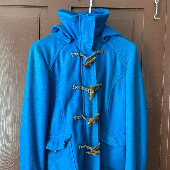 Hooded Wool Coat - Picture 2 of 8